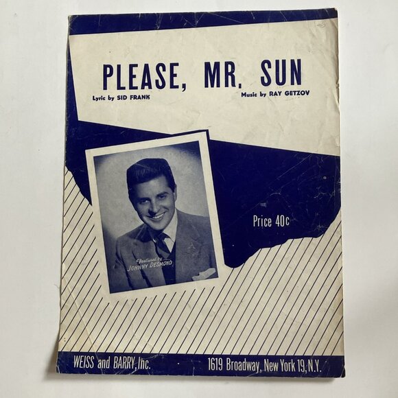 1950s  Vintage Sheet Music Muskrat Ramble Pat Boone Dean Martin The Four Lads - Picture 5 of 16